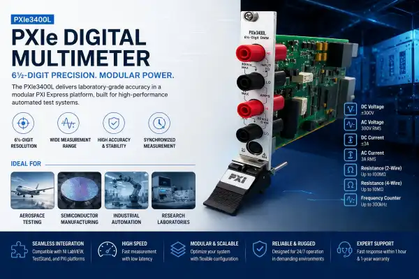 Why Choose a PXIe Digital Multimeter for Test Systems?